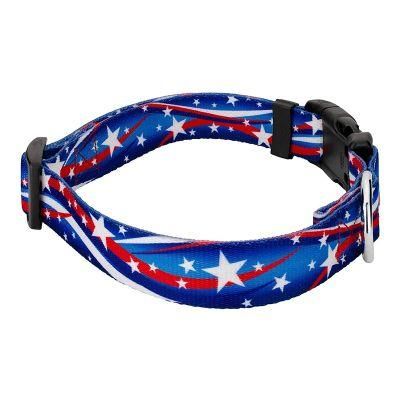 Sublimation Polyester Pet Dog Collar with Customized Pattern Dog Necklaces