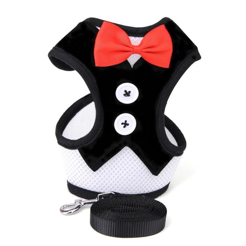 New Style Pet Leash Dog Breathable Vest Evening Dress Pet Dog Leash/Pet Dress Vest/Pet Vest