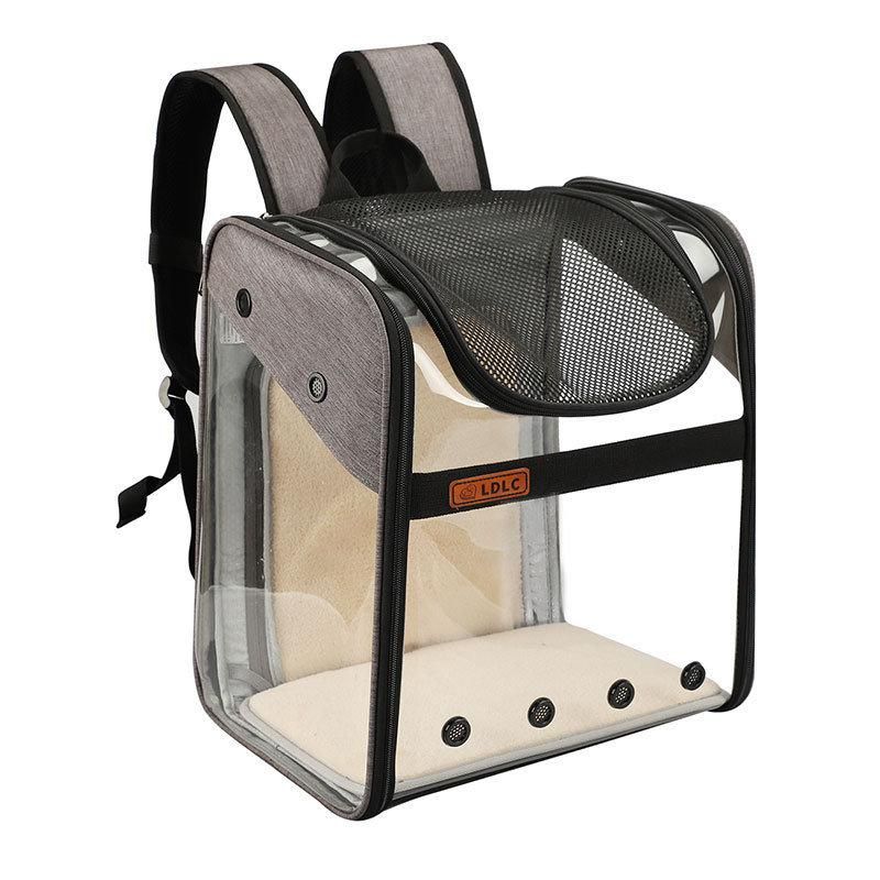 New Foldable Breathable Pet Bag Going out Carrying Bag Expandable Large Capacity Backpack