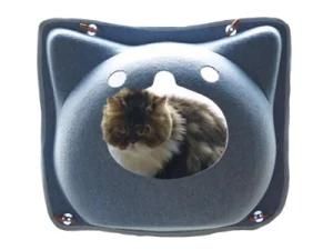 Warm Cozy Felt Cat Cave / Round Cute Cat Bed / Cat Pet House