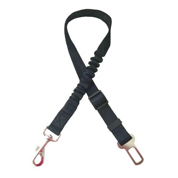 Nylon Rope Dog Soft Seat Belt Leash with Metal Buckle for Small Medium & Large Dog