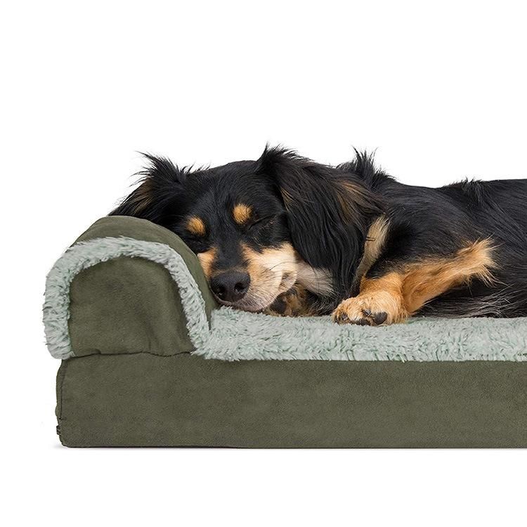 Luxury Removable Pet Sofa Bed Memory Foam Pet Dog Beds