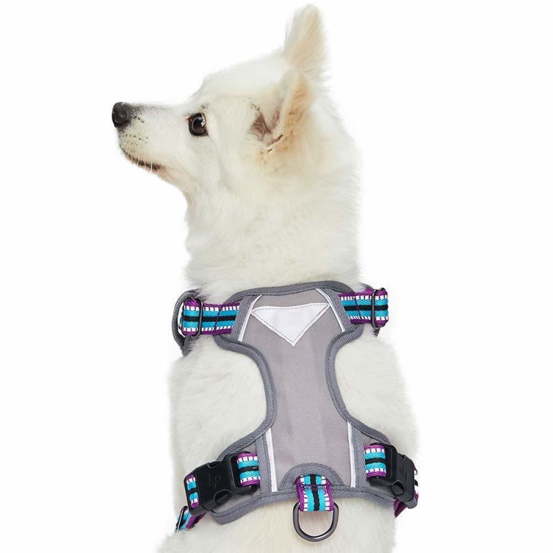 3m Reflective Multi-Colored Small Medium Dog Harness Vest 2020 Upgraded Pet Harnesses