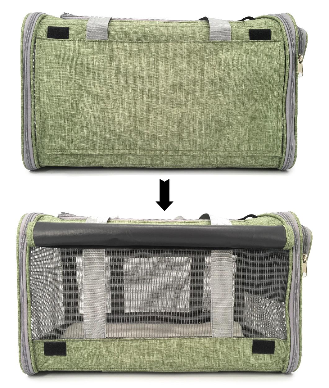 Portable Soft Outdoor Travel Breathable Cat Carrier Pet Supply Dog Products