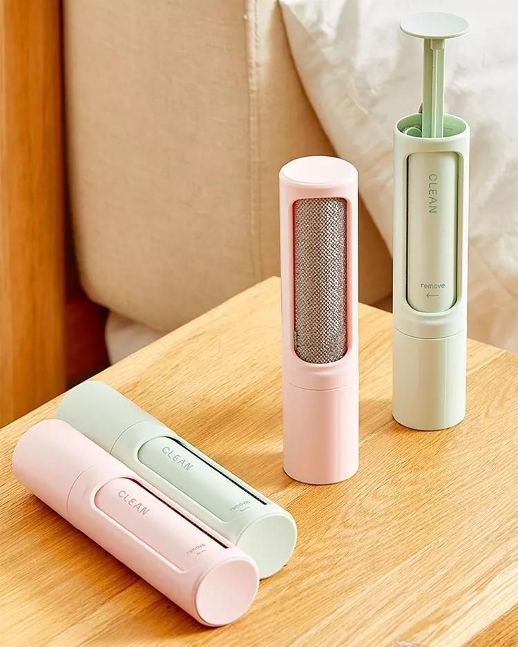 Amazon Hot Sale Drum-Type Sticky Roller Pet Hair Mini Lint Roller