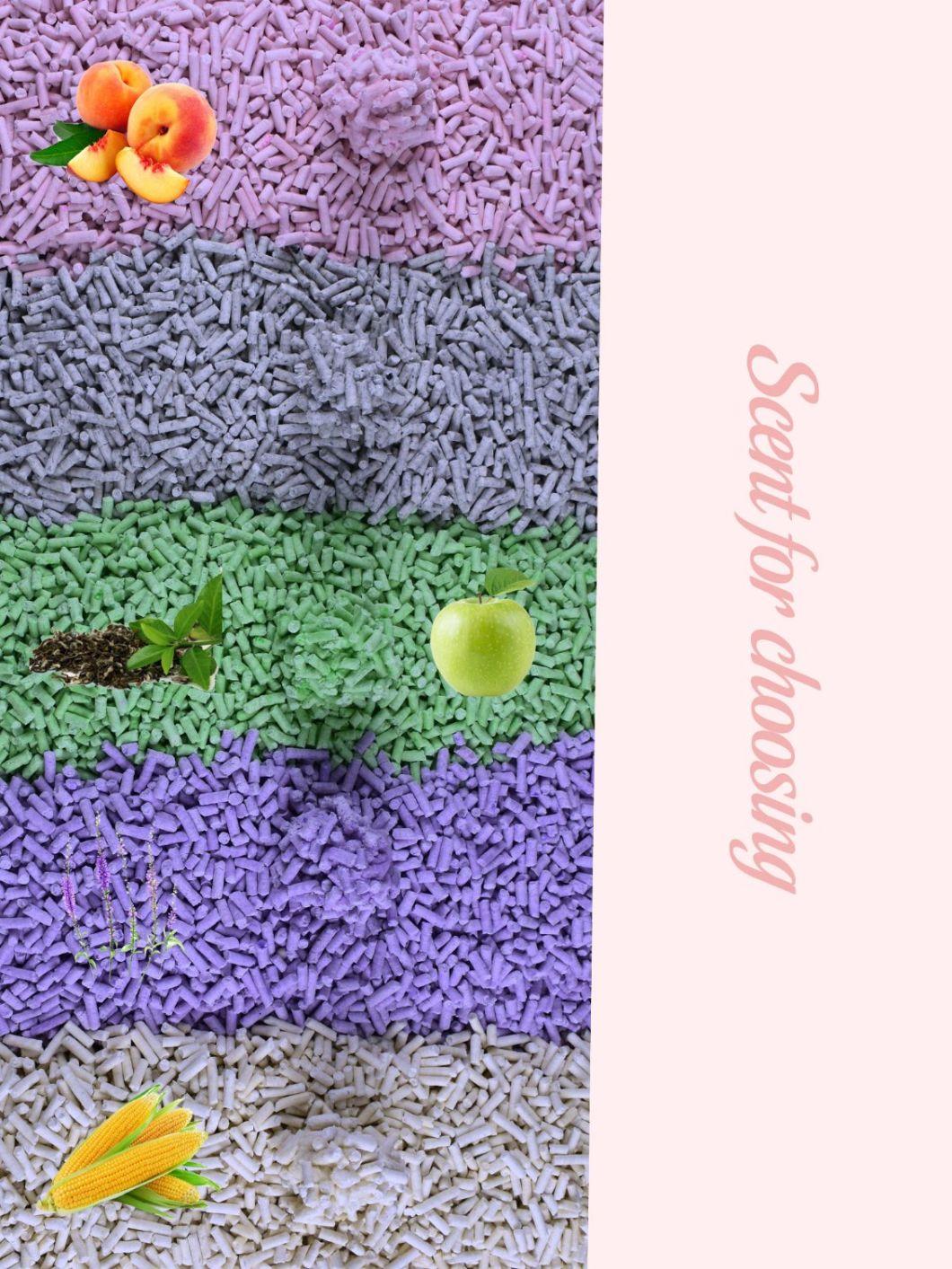 Tofu Cat Litter with Natural Material
