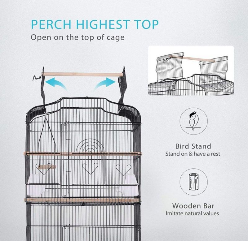 Top Reorder in Stock Customize OEM ODM 2022 Outdoor Wholesale Large Pet Bird Aviary Cages