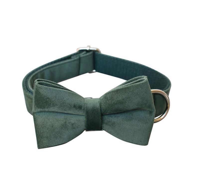 Classic Dog Collar Soft Comfortable Adjustable Velvet Dog Collar