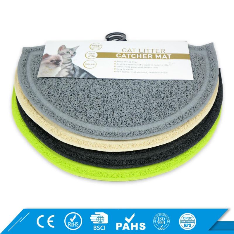 Best Selling Waterproof Pet Beds & Accessories for Cats PVC Cat Paw Cat Litter Mat