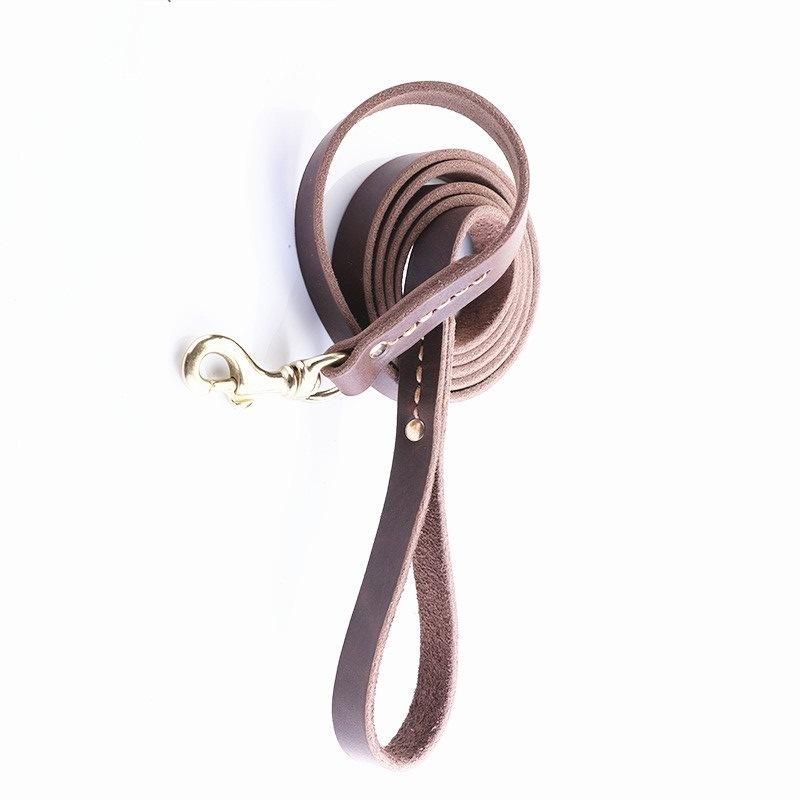 Hot Sale PU Leather Pet Dog Leash for Walking Training Running