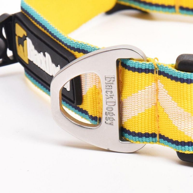 New Arrival Colorful Pet Accessories Jacquard Weave Dog Collar for Greyhound Mokofuwa