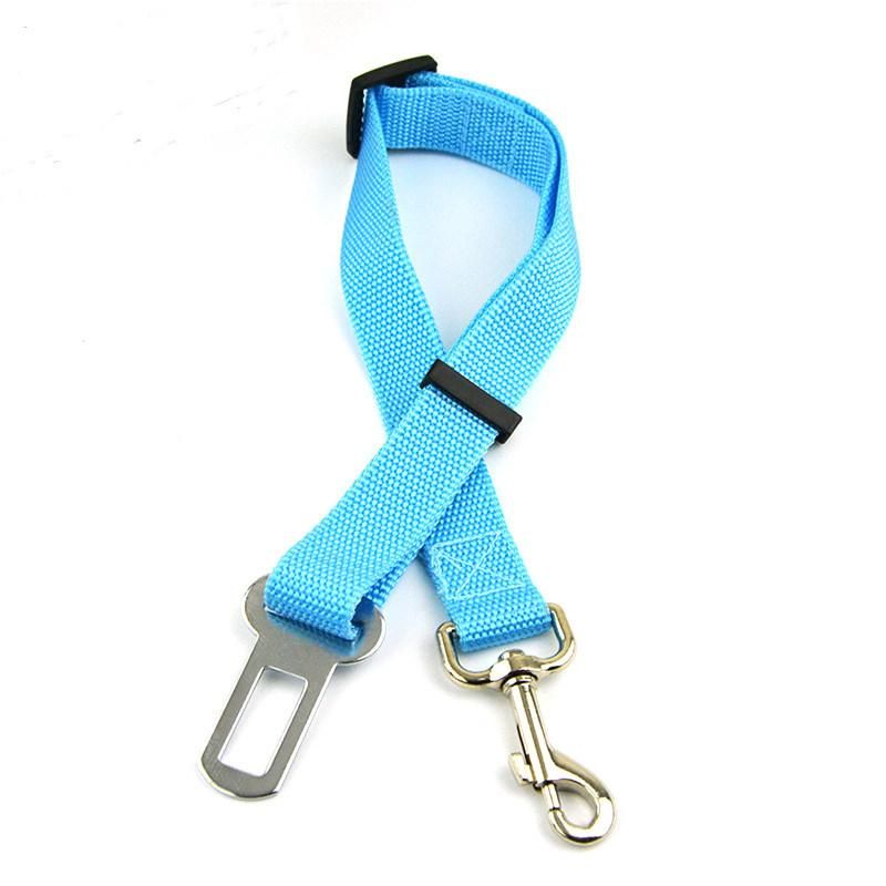 Adjustable Pet Dog Leash Car Seat Belt Harness Clip in Lead