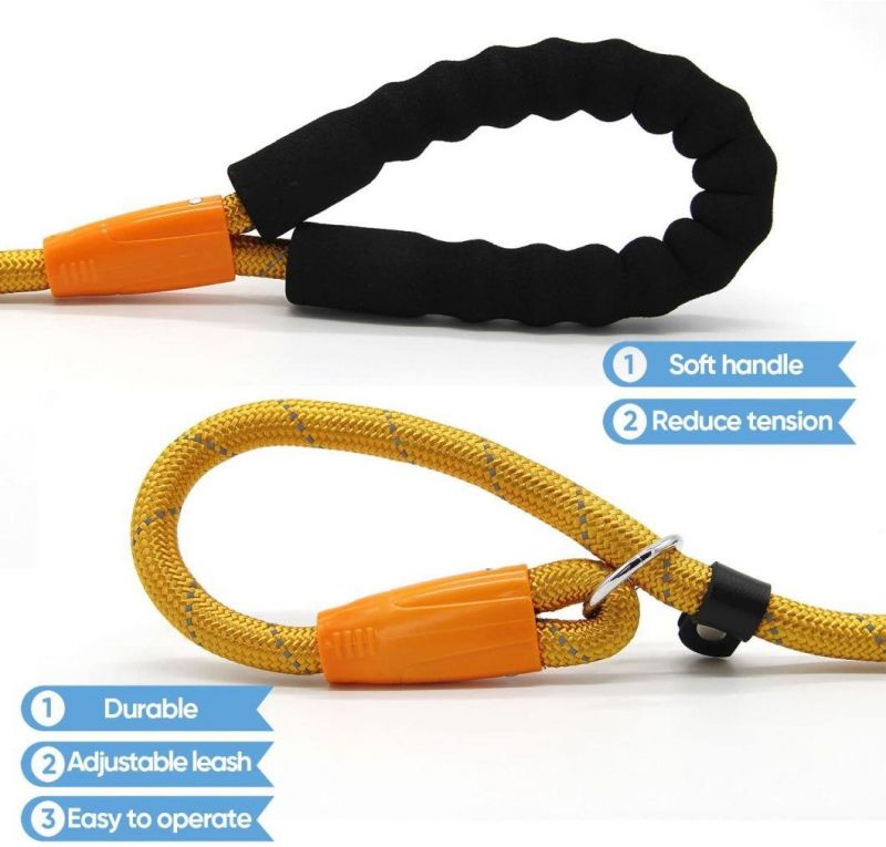 Reflective Dog Collar Leash Nylon Leash