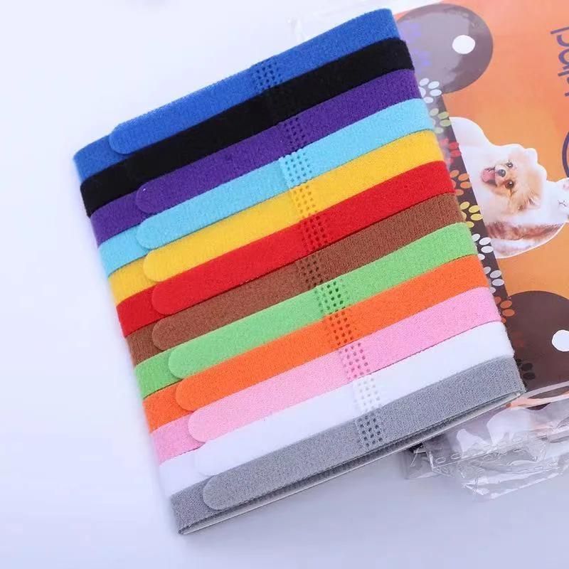 12 Colors Identification ID Collars Puppy Kitten Dog Pet Cat Collar