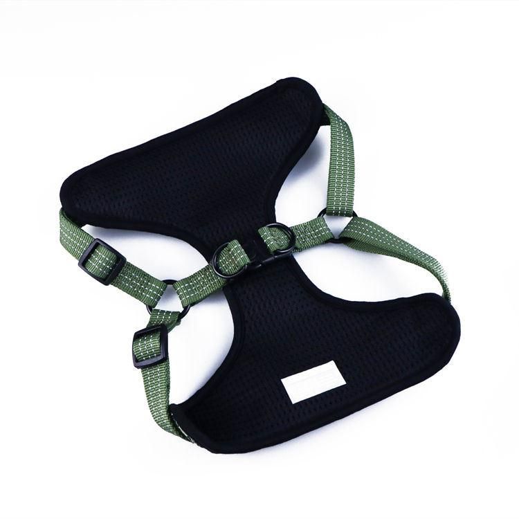 Outdoor Plaid Training Durable, Personalized Adjustable Pet Custom Dog Harness Lead Vest/