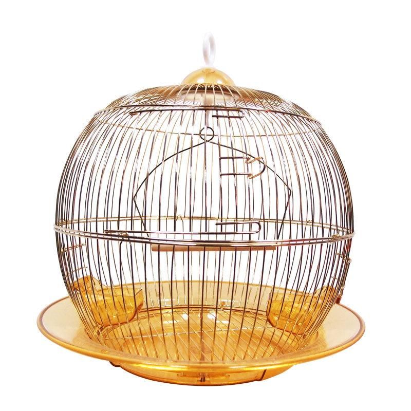 Customized OEM ODM in Stock Pet Product Golden Bird Cage