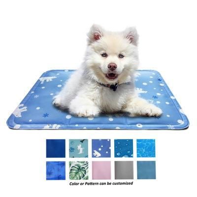 Factory Pet Product Supply Pressure Activated Gel Dog Cooling Mat Pad