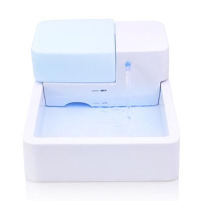 Fashion Manufacturer Wholesale Automatic Drinking Quiet LED Cat Dog Pet Water Fountain