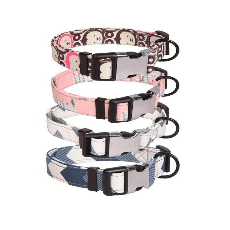 Best Selling Pets Accessories Suppliers Collar Dog Puppy Metal Buckle Training Luxury Dog Collar