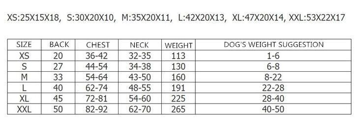 New Style High Quality Factory Dog Cool Funny Clothes for Large Dog Pet Jacket