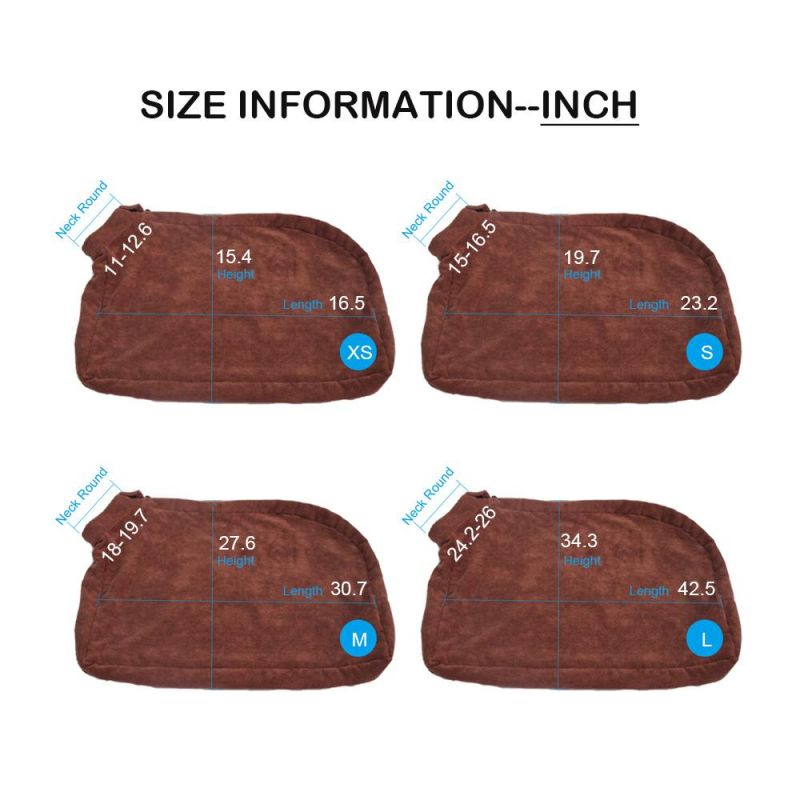 Super Absorbent Microfiber Fast Dry Pet Product Soft Dog Bathrobe (MD20CT005)
