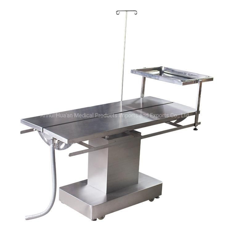Best Price High Quality Vet Clinic/Hospital Stainless Steel Heated Function Pet Surgical Table