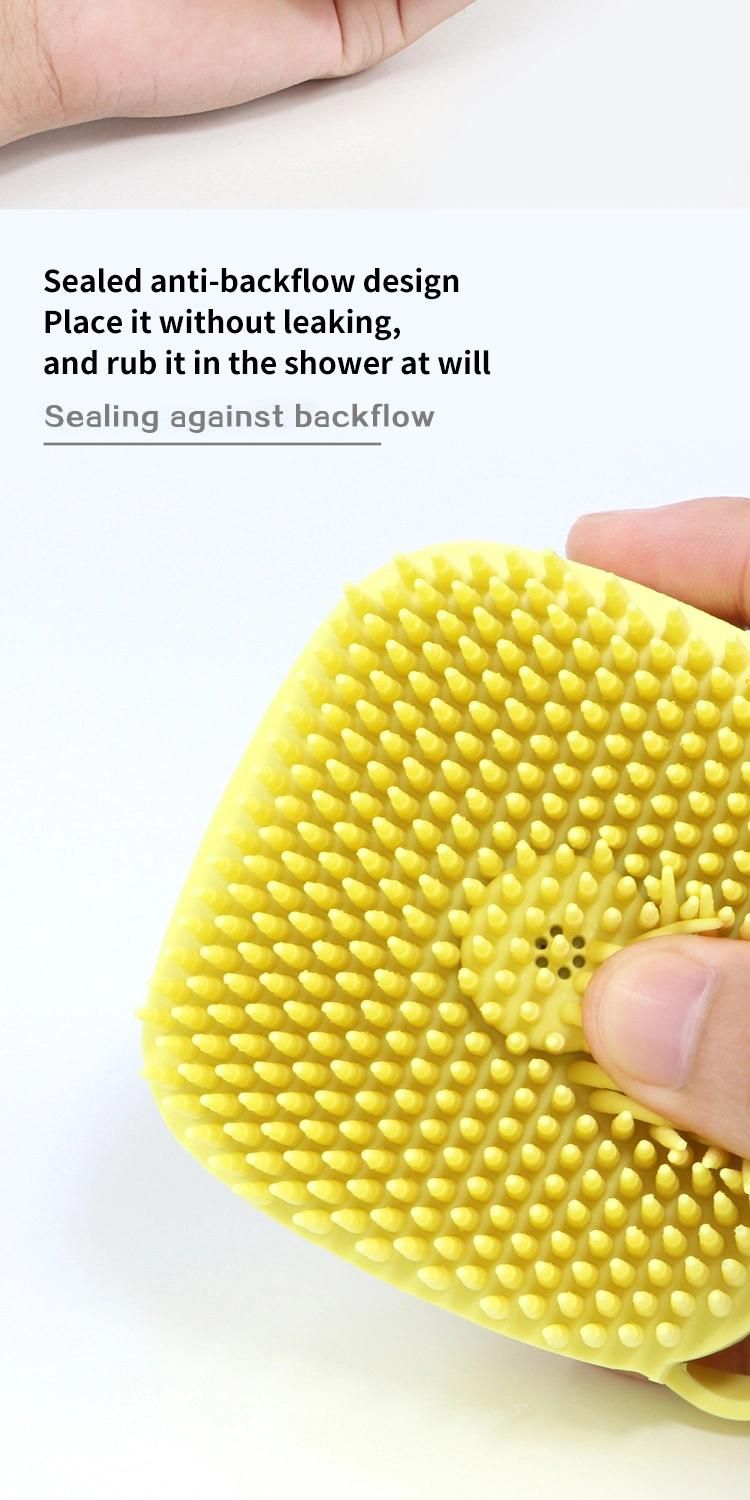 New Pet Dog and Cat Shampoo Brush Massager Pet Bathing Tool Pet Washing Bath Brush
