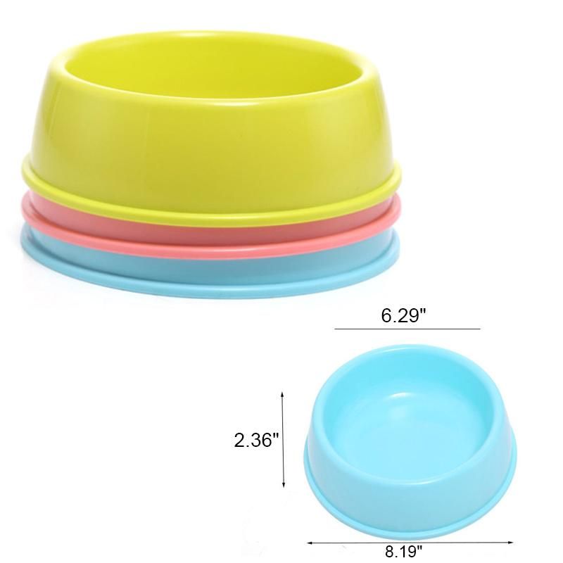 Pet Household Plastic Water Dish Bowl