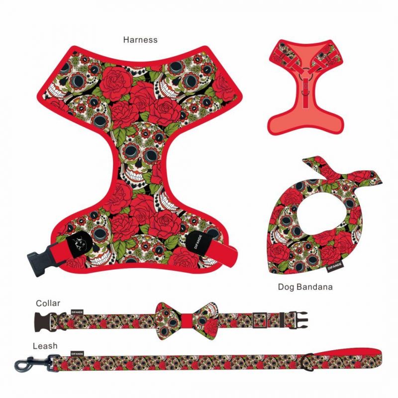 2021 Wholesale Designers Comfort Step in Adjustable Luxury No Pull Dog Harness Custom Small Pet Dog Harness Set Manufacturers