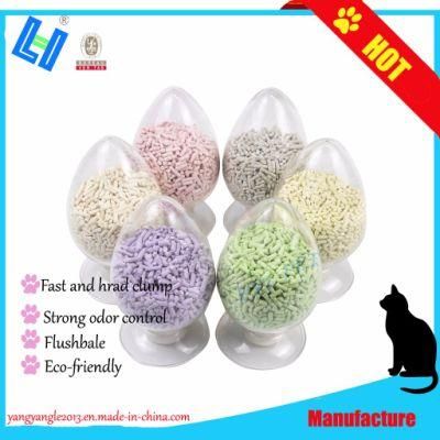 Fast and Hard Clump, Strong Odor Control Tofu Cat Sand Litter