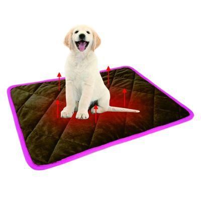 Eco Friendly Warmer Soft Foldable Luxury Travel Thermal Dog Cat Pet Bed