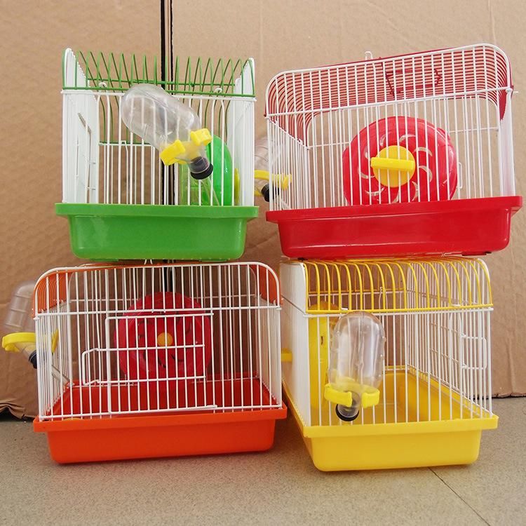 2022 New Arrival Yellow Green Red Orange Metal Hamster House New Rabbit Cage Price Rabbit Hutch Hamster Cage