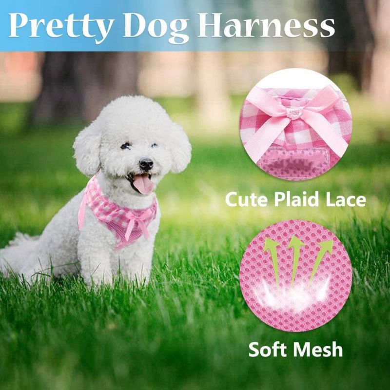Soft Mesh Padded Pet Harnesses for Cat Small Dogs