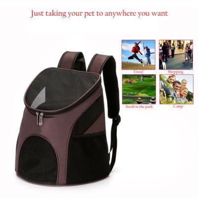 Pet Carrier Backpack Ventilated Design Dog Travel Backpack