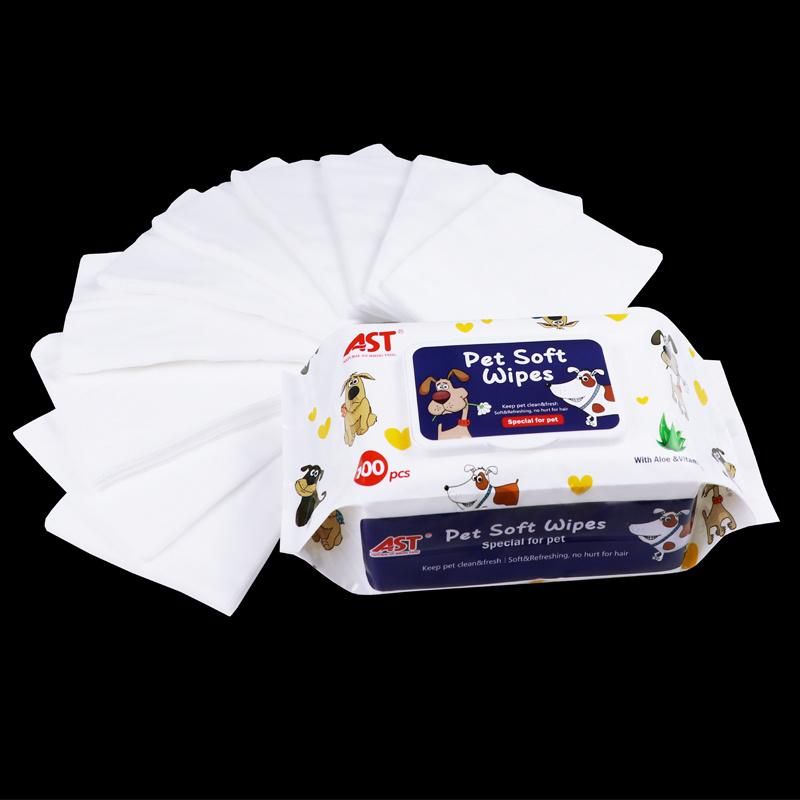 Pet Wipes for Dog Cat Bird Antiseptic and Cleaning Wipes