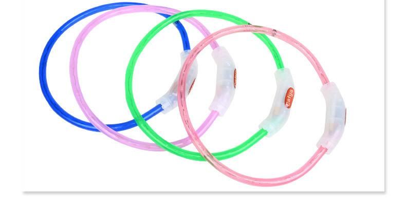 New Cat Collar Suction Cat Artifact Charging Light Cat Collar Can Be Tailored