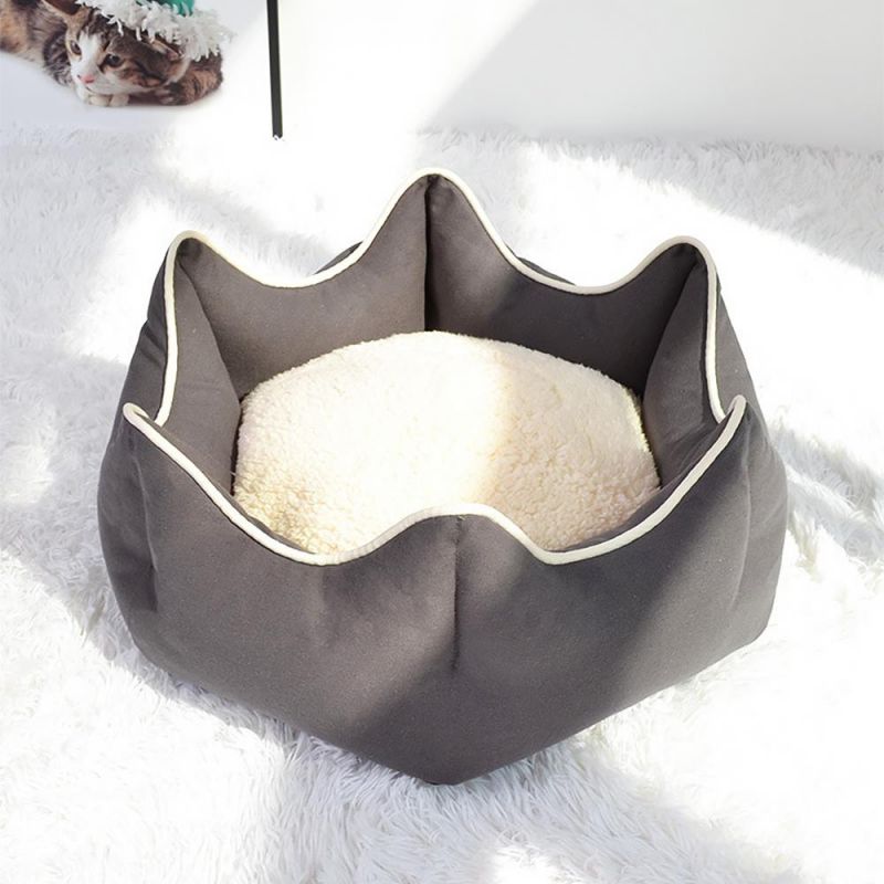 Memory Foam Non Slip Solid Pet Bed