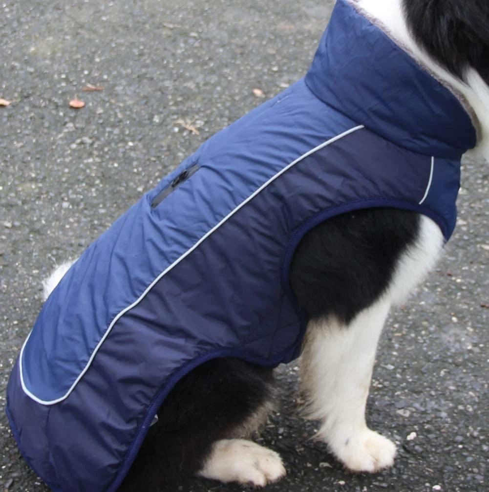 Fleece Collar, Super Warm, High Quality Soft Fleece Lining Dog Coat