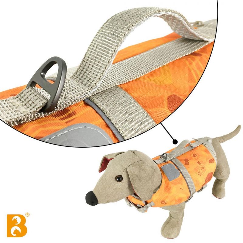 2022 Float Removable Machine Washable Reflective Dog Life Jacket