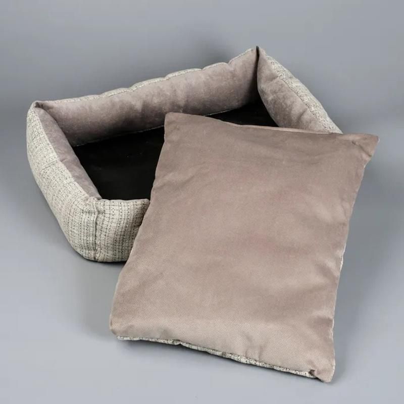 High Quality Wholesale Pet Cushion Luxury Memory Foam Nonskid Dog Sleeping Bed