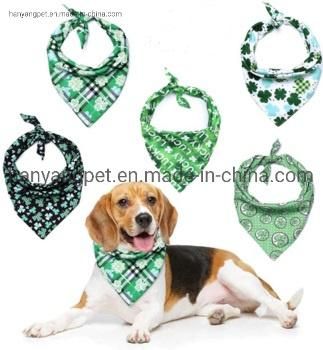 Customized Print Logo Dog Bandana Pet Neck Scarf Saliva Towel