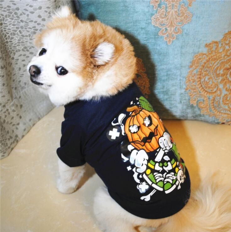 Soft and Comfortable Holloween Dog T-Shirt