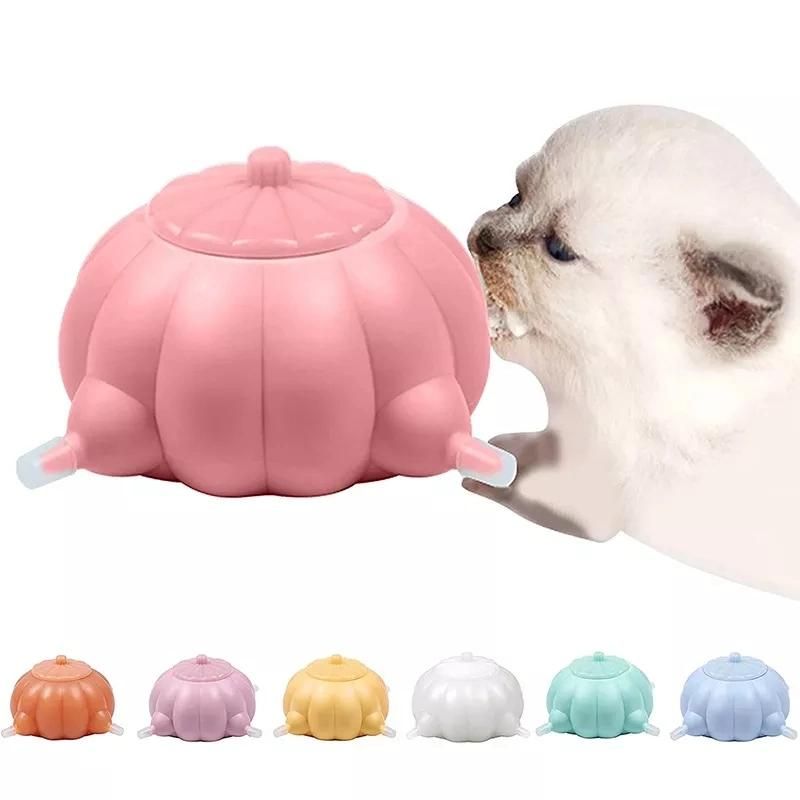 Amazon Hot Seller Puppy Feeder Nipple Silicone Bubble Puppy Milk Feeder Puppy Nipple Feeder