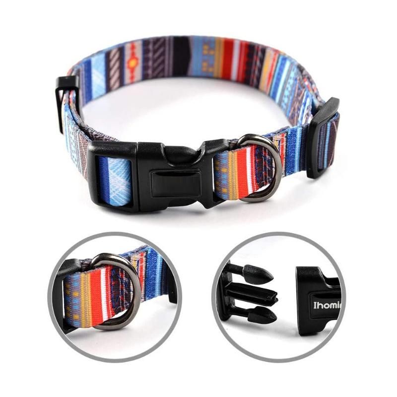Soft Durable Eco Friendly Dog Training Collar Custom Personalized Design Strong Pet Dog Collar and Leash