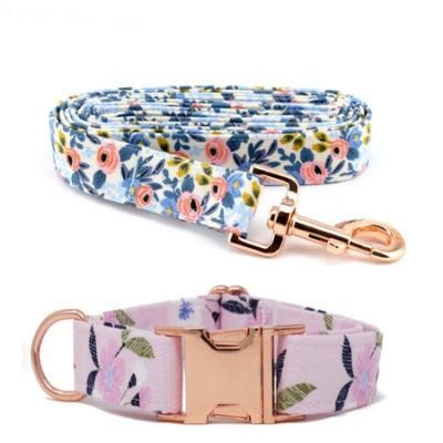 Fabric Dog Leash with Custom Design and Logo for Dogs