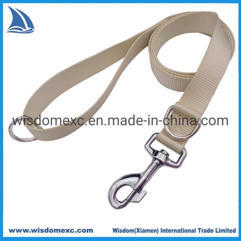 Flat Nylon Webbing Foldable Pet Leash for Extender