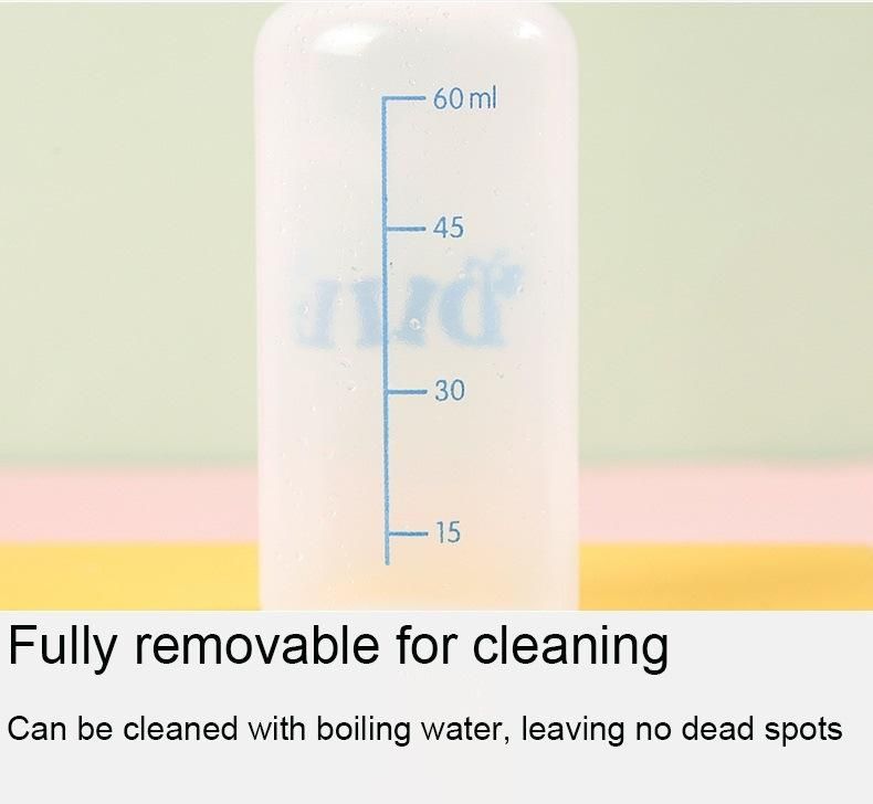 60ml Colorful Mini Pet Milk Bottle for Cats Dogs and Puppies Pet Milk Drinking Fountain