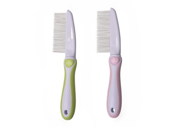 Customized Pet Dog Cat Single Needle Comb Grooming