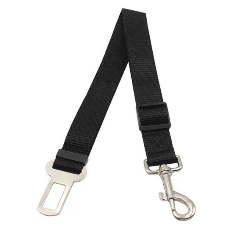 Adjustable Dog Car Safety Seat Belt Strap Durable Pet Car Seat Belt