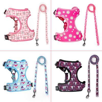 Top Pet Supplies Dog Harness Custom Logo Pet Harness Polyester Dog Cat Harness Pet